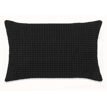 vidaXL 2-częściowy zestaw poduszek, welur, 40x60 cm, czarny