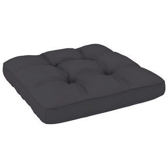 vidaXL Poduszka na sofę z palet, antracytowa, 70x70x10 cm