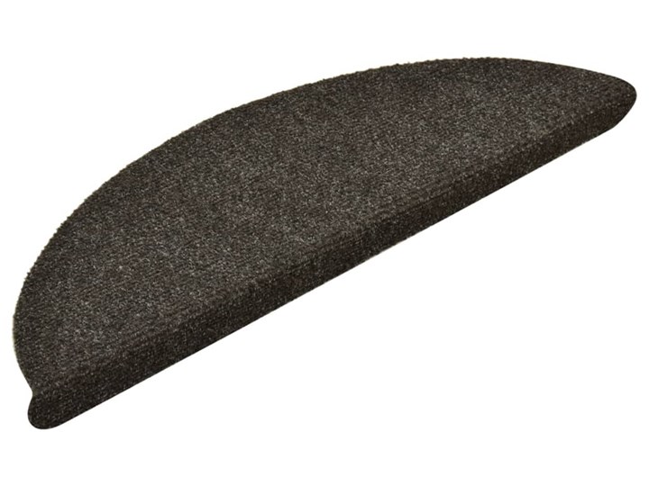 vidaXL Samoprzylepne nakładki na schody, 10 szt., brązowe, 56x17x3 cm Kolor Brązowy Syntetyk Dywany Bawełna Nakładki schodowe 17x56 cm Dywaniki Nieregularny Wzór Grochy