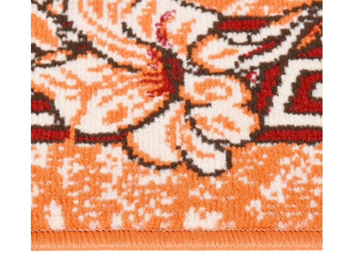 vidaXL Chodnik dywanowy, BCF, terakota, 100x150 cm Prostokątny Dywany Syntetyk Chodniki Pomieszczenie Sypialnia