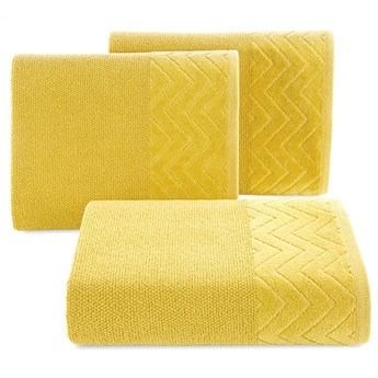 Ręcznik "Zoe" w kolorze żółtym