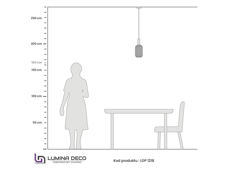 LAMPA WISZĄCA LOFT DYMIONA RICO Metal Mosiądz Szkło Lampa z kloszem Lampa z abażurem Styl Industrialny