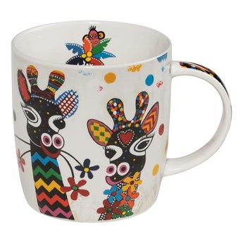 Kubek porcelanowy Maxwell & Williams Smile Style Zarafa, 400 ml