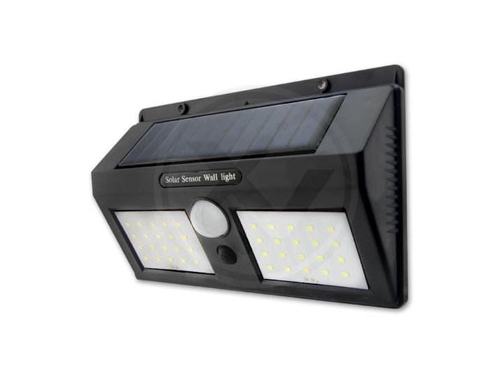 Lampa LED SOLARNA 5W biała zimna z czujnikiem ruchu i zmierzchu