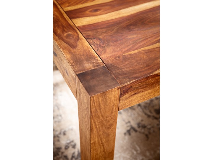 Stół Authentico 160x80 cm brązowy Drewno Wysokość 75 cm Liczba miejsc Do 6 osób Długość(n) 160 cm