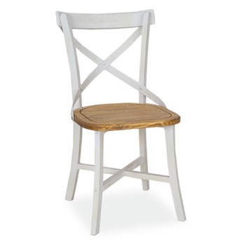 Drewniane krzesło Lars dąb miodowy / sosna patyna