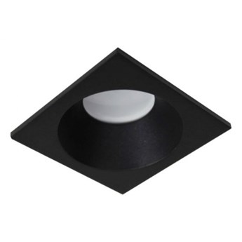 OPRAWA HALOGENOWA LED WPUSZCZANA OCZKO CZARNY PAR16 MR16 GU10 GU5,3 HERMETYCZNA IP65 LM 848 BK