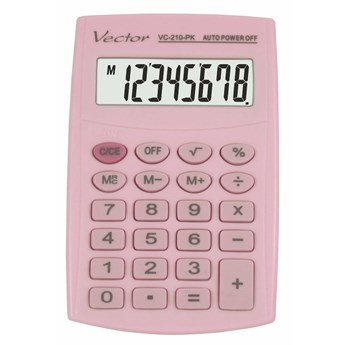 Kalkulator Vector VC-210 PK kieszonkowy