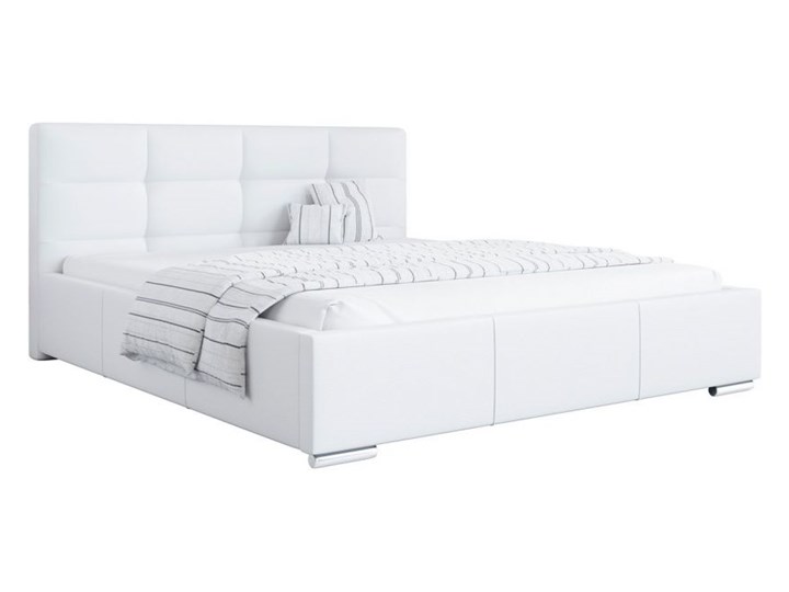 Dwuosobowe, nowoczesne łóżko tapicerowane 180x200 cm dla dwojga do sypialni - LATON / Madryt 920