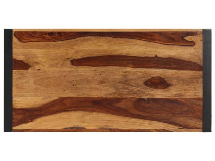 vidaXL Stół jadalniany, 120 x 60 x 76 cm, lite drewno sheesham Kategoria Stoły kuchenne Stal Rozkładanie