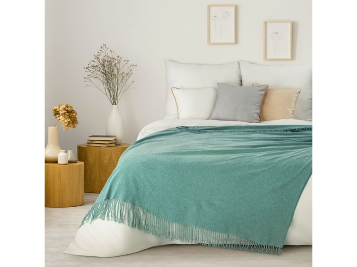 Komplet koc i poszewka z szenilu K129-B 130x170 cm Akryl Kategoria Koce i pledy