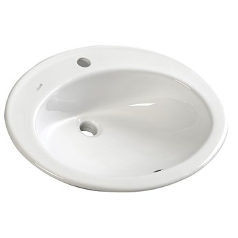 TROPICO umywalka ceramiczna wpuszczana w blat 58x46 cm TP230
