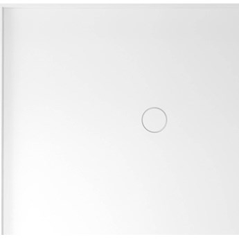 MIRAI brodzik kompozytowy 120x90x1,8cm, lewy, biały 73179