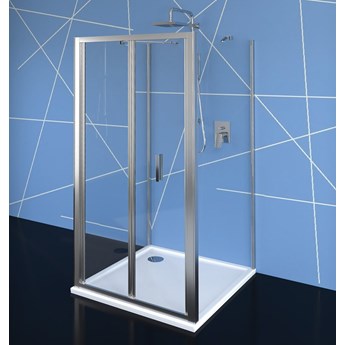 EASY LINE kabina prysznicowa trójścienna 900x700mm, drzwi składane,L/P, szkło czyste EL1990EL3115EL3115