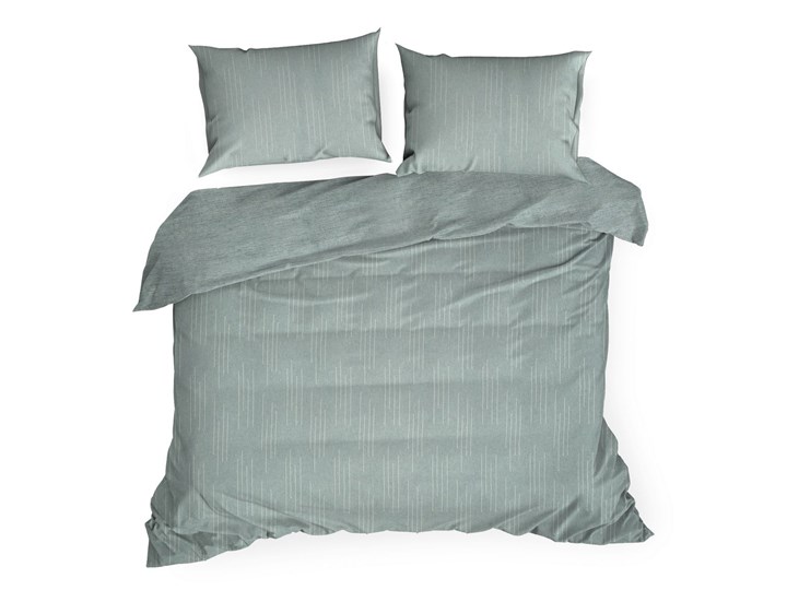 Pościel bawełniana PTF-91 Len Bawełna 70x80 cm Komplet pościeli 160x200 cm Bawełna syntetyczna Poliester Wzór Jednolity