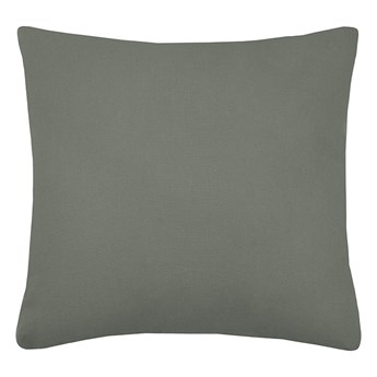Poduszka "Duo" w kolorze oliwkowo-kremowym - 50 x 50 cm