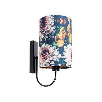 Nowoczesny kinkiet tuba w kwiaty - S382-Olfa