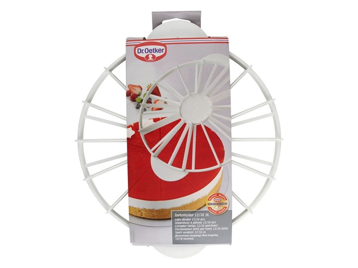 Biały krajacz do tortów Dr. Oetker Sweet, ø 30 cm Kategoria Dekoracja wypieków