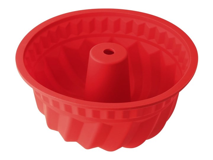 Czerwona silikonowa forma na babkę Dr. Oetker Flexxibel Love, ø 22 cm Do babki Kolor Czerwony Kategoria Formy i foremki