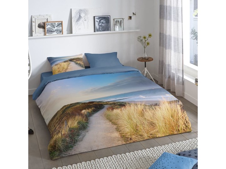 Good Morning Zestaw pościeli DUNES, 155 x 220 cm, kolorowy Bawełna Komplet pościeli Kategoria Komplety pościeli 155x220 cm Wzór Jednolity