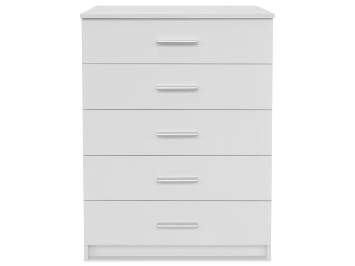 vidaXL Szafka do przechowywania, 71x35x106 cm, biały, płyta wiórowa Z szufladami Szerokość 105 cm Płyta MDF Szerokość 71 cm Głębokość 35 cm Kategoria Komody