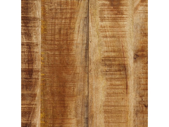 vidaXL Stół jadalniany, lite drewno mango, stalowe nogi, 180 cm Metal Wysokość 76 cm Średnica