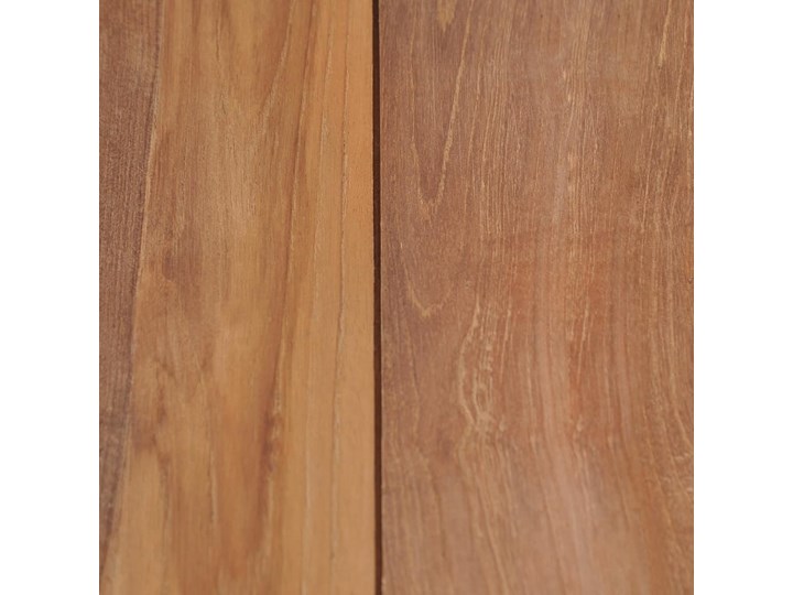 vidaXL Stół z drewna tekowego, naturalne wykończenie, 180x90x76 cm Drewno Rozkładanie Pomieszczenie Stoły do jadalni