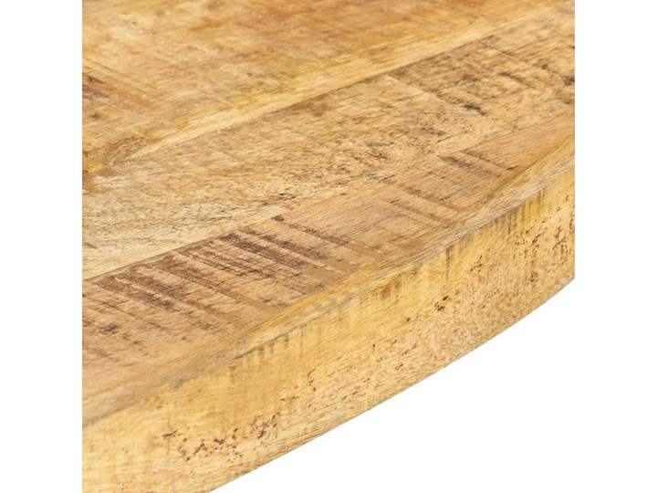 vidaXL Stół jadalniany, 140x80x75 cm, lite drewno mango Stal Szerokość(n) 80 cm