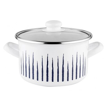 Garnek emaliowany prosty hamptons z/p 20cm 3,7l kod: 000-GAR-20HAMPTONS