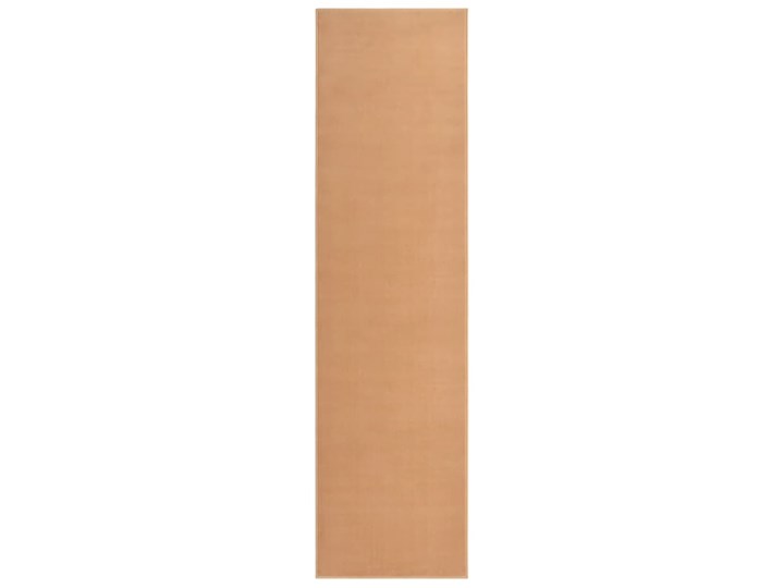 vidaXL Chodnik dywanowy, BCF, beżowy, 60x250 cm Dywany Prostokątny Chodniki Syntetyk Pomieszczenie Sypialnia