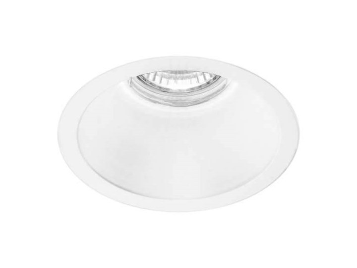 Oczko LAMPA sufitowa KAMI 7378 Shilo okrągła OPRAWA podtynkowa WPUST metalowy biały Okrągłe Oprawa stropowa Kategoria Oprawy oświetleniowe