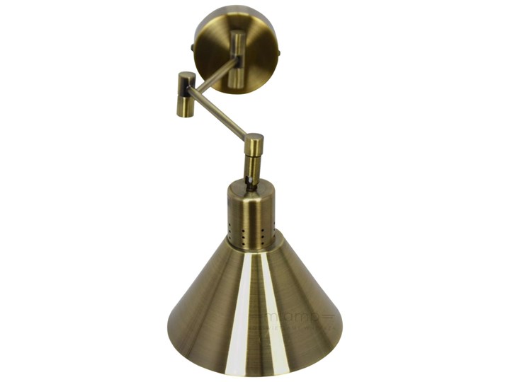 Industrialna LAMPA ścienna COPENHAGEN 21-41210 Candellux regulowana OPRAWA metalowa KINKIET na wysięgniku patyna Styl Industrialny Funkcje Kinkiet z regulacją