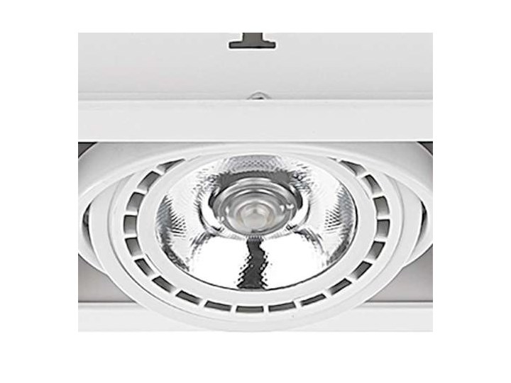 Wpuszczna LAMPA sufitowa DOWNLIGHT 9575 Nowodvorski kwadratowa OPRAWA podtynkowa do zabudowy biała Kwadratowe Kolor Biały Oprawa stropowa Kategoria Oprawy oświetleniowe