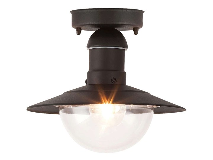 Zewnętrzna LAMPA sufitowa OSLO 8716 Rabalux ogrodowa OPRAWA industrialna outdoor IP44 czarna Kolor Czarny Kategoria Lampy ogrodowe