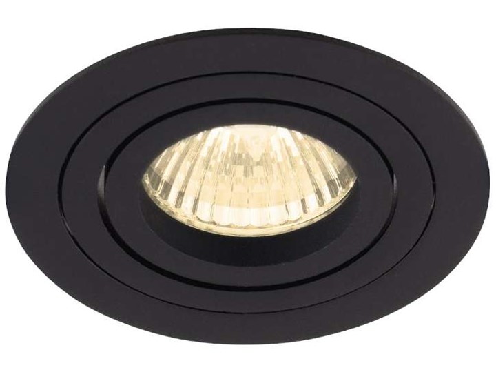 Wpust LAMPA sufitowa SIGNAL H0086 Maxlight regulowana OPRAWA okrągła oczko podtynkowe czarny Okrągłe Oprawa stropowa Kategoria Oprawy oświetleniowe