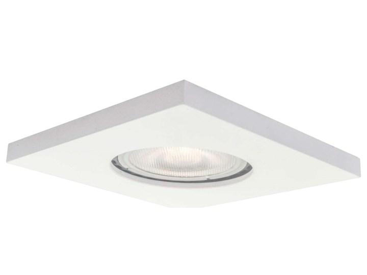 LAMPA sufitowa LAGOS LP-440/1RS WH square Light Prestige podtynkowa OPRAWA metalowy WPUST kwadratowy do łazienki IP65 biały Kwadratowe Oprawa stropowa Kategoria Oprawy oświetleniowe