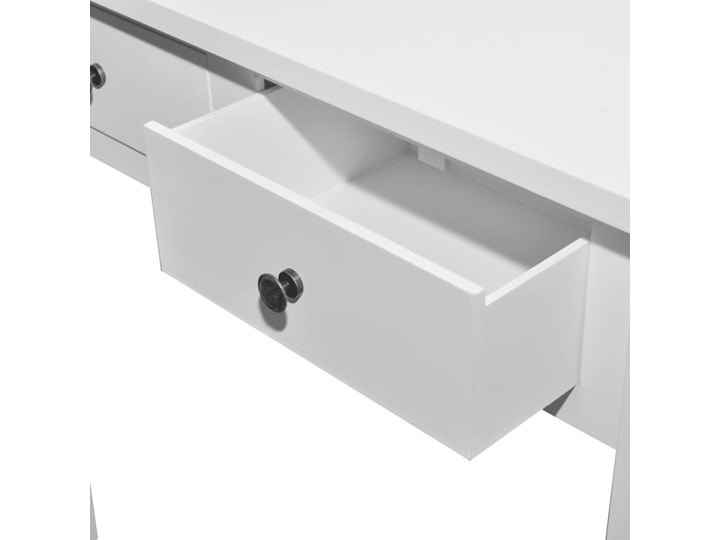 vidaXL Konsola z dwoma szufladami, biała Pomieszczenie Sypialnia Wysokość 74 cm Z szufladą Stojąca Szerokość 79 cm Głębokość 30 cm Styl Skandynawski
