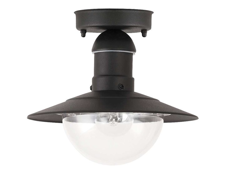 Zewnętrzna LAMPA sufitowa OSLO 8716 Rabalux ogrodowa OPRAWA industrialna outdoor IP44 czarna