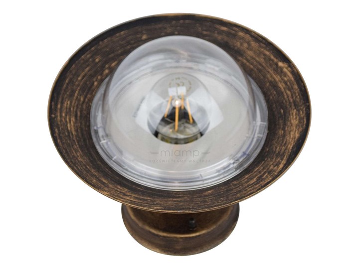 Zewnętrzna LAMPA sufitowa OSLO 8716 Rabalux ogrodowa OPRAWA industrialna outdoor IP44 czarna Kolor Czarny