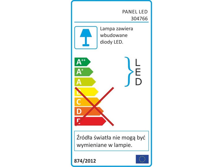 Ramka do sufitu podwieszanego PROBUS 310149 Polux podtynkowa OPRAWA wpust LED 40W 4000K do zabudowy aluminium biały Oprawa stropowa Oprawa led Kategoria Oprawy oświetleniowe