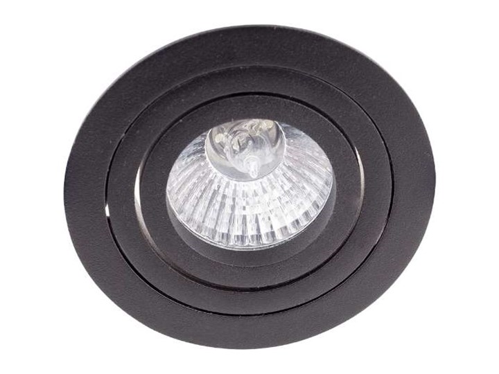 Wpust LAMPA sufitowa SIGNAL H0086 Maxlight regulowana OPRAWA okrągła oczko podtynkowe czarny
