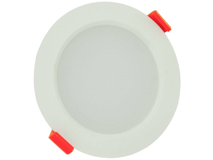 Wpuszczane LAMPY sufitowe MIRO 304605 Polux zestaw 3 podtynkowych OPRAW okrągłych LED 18W 3000K do zabudowy IP44 białe Okrągłe Oprawa wpuszczana Oprawa led Oprawa stropowa Kolor Biały