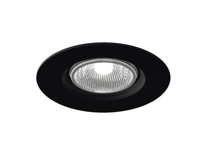 Oczko LAMPA sufitowa TOKIO 3329 Shilo podtynkowa OPRAWA metalowy wpust ruchomy okrągły czarny Oprawa stropowa Okrągłe Kategoria Oprawy oświetleniowe