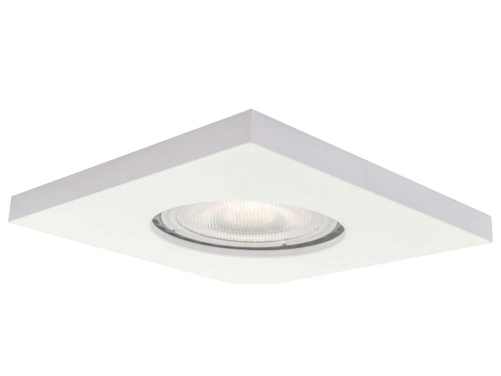 LAMPA sufitowa LAGOS LP-440/1RS WH square Light Prestige podtynkowa OPRAWA metalowy WPUST kwadratowy do łazienki IP65 biały Kwadratowe Oprawa stropowa Kategoria Oprawy oświetleniowe