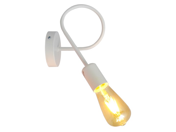 Kinkiet biały OXFORD  K-2016/1 WT Styl Nowoczesny Kinkiet dekoracyjny Reflektorki Kategoria Lampy ścienne 