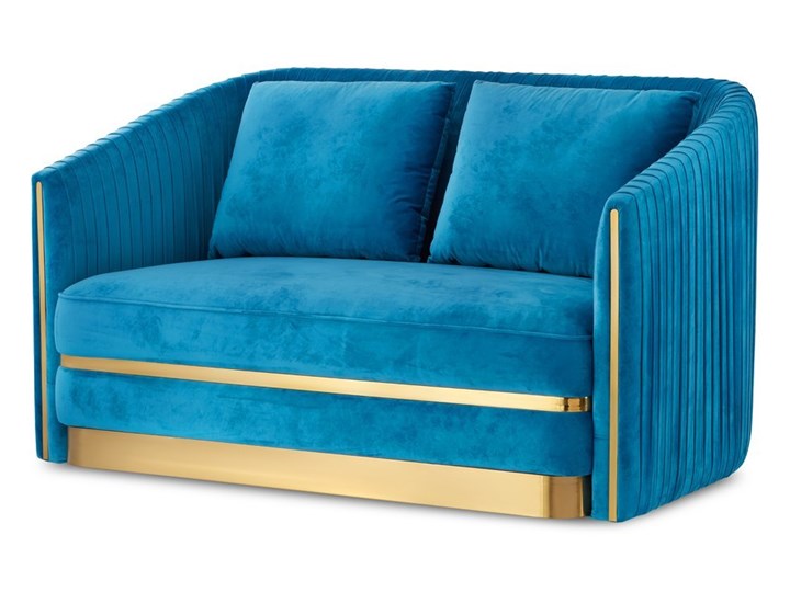 Sofa Lux velvet 2-osobowa Szerokość 145 cm Głębokość 83 cm Kategoria Sofy i kanapy