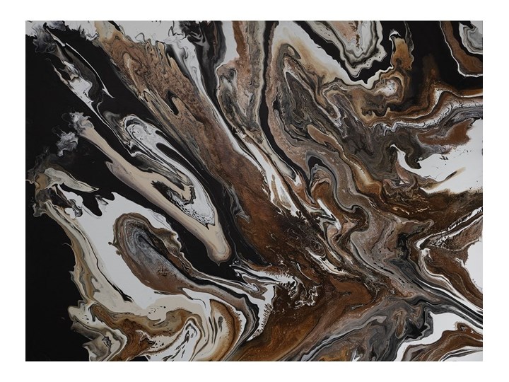 Obraz "Polowanie na lisy" (160x120) Kolor Czarny