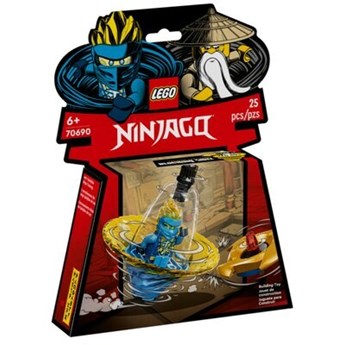 Klocki LEGO Ninjago - Szkolenie wojownika Spinjitzu Jaya 70690