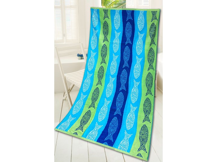 Ręcznik bawełniany Greno RPI-04 90x170 cm Ręcznik plażowy Ręcznik kąpielowy Ręcznik z kapturkiem Bawełna Kategoria Ręczniki