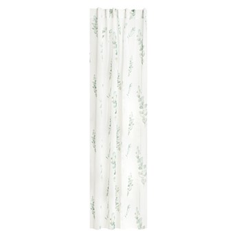 Zasłona EUCALIPTO w liście eukaliptusa 140x250 cm - Homla